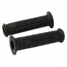 POIGNÉES SUPERGRIP NOIRES 22 MM GAUCHE 25 MM DROITE 130 MM LONGUEUR