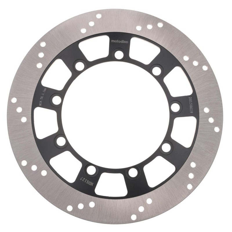 Disque de frein avant 260 mm, plein, rond, MX, Kawasaki  MDTBC  BK  MTX