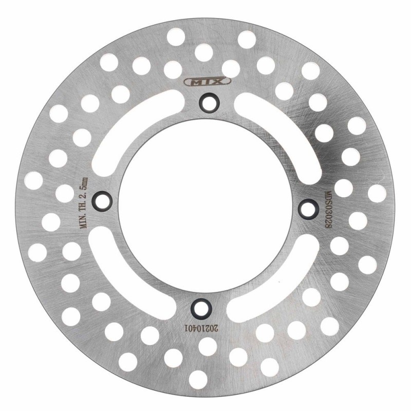 Disque de frein MTX 185 mm, arrière, plein, rond, Kawasaki, Suzuki  MD6025  BKR260  MTX