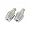 EMBOUT DE GUIDON YAMAHA FZR600   1000 ALUMINIUM SRX   XJ   YZF   FZ   TDM   YZR   FJ