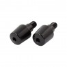 EMBOUT DE GUIDON YAMAHA NOIR FZR600   1000 SRX   XJ   YZF   FZ   TDM   YZR   FJ
