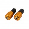 EMBOUT DE GUIDON SLIM 22 MM DORÉ