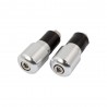 EMBOUT DE GUIDON SLIM 22 MM CHROMÉ