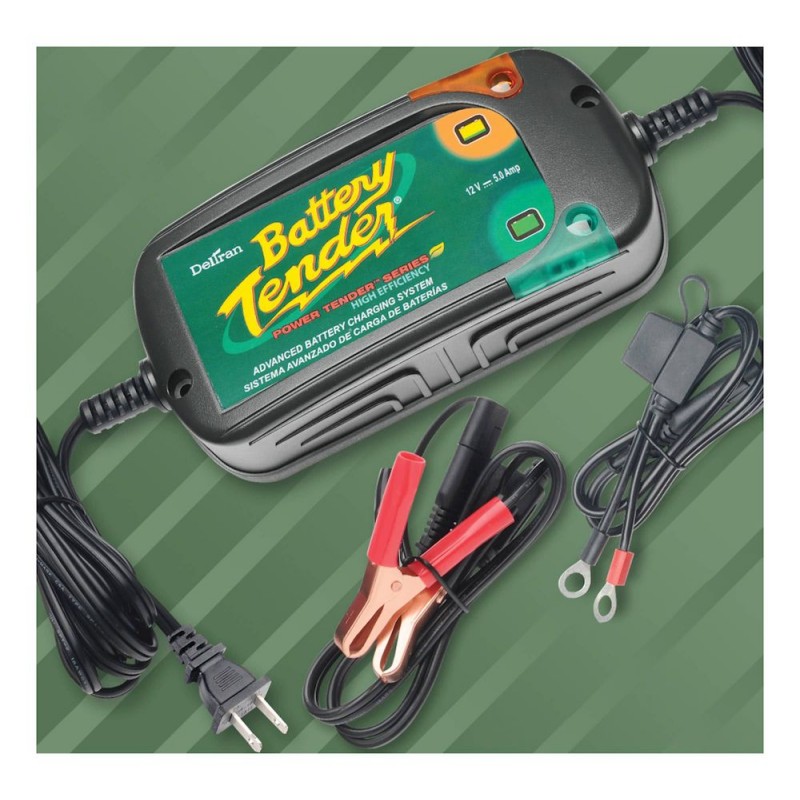 battery tender power tender plus 5a charger (022-0186g-dl-uk)