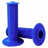 POIGNÉES MOTOCROSS BLEUES 22 MM GAUCHE 25 MM DROITE 115 MM