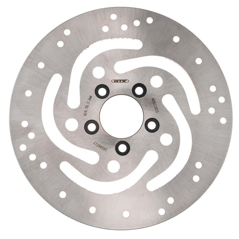 DISQUE DE FREIN MTX ROUTE 290 mm ARRIÈRE ROND PLEIN HARLEY DAVIDSON  MD513  BKR887  MDS11011