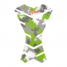 Protection de réservoir Spine camouflage urbain Vert Blanc Gris
