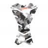 Protection de réservoir Spine camouflage urbain Noir Blanc Gris